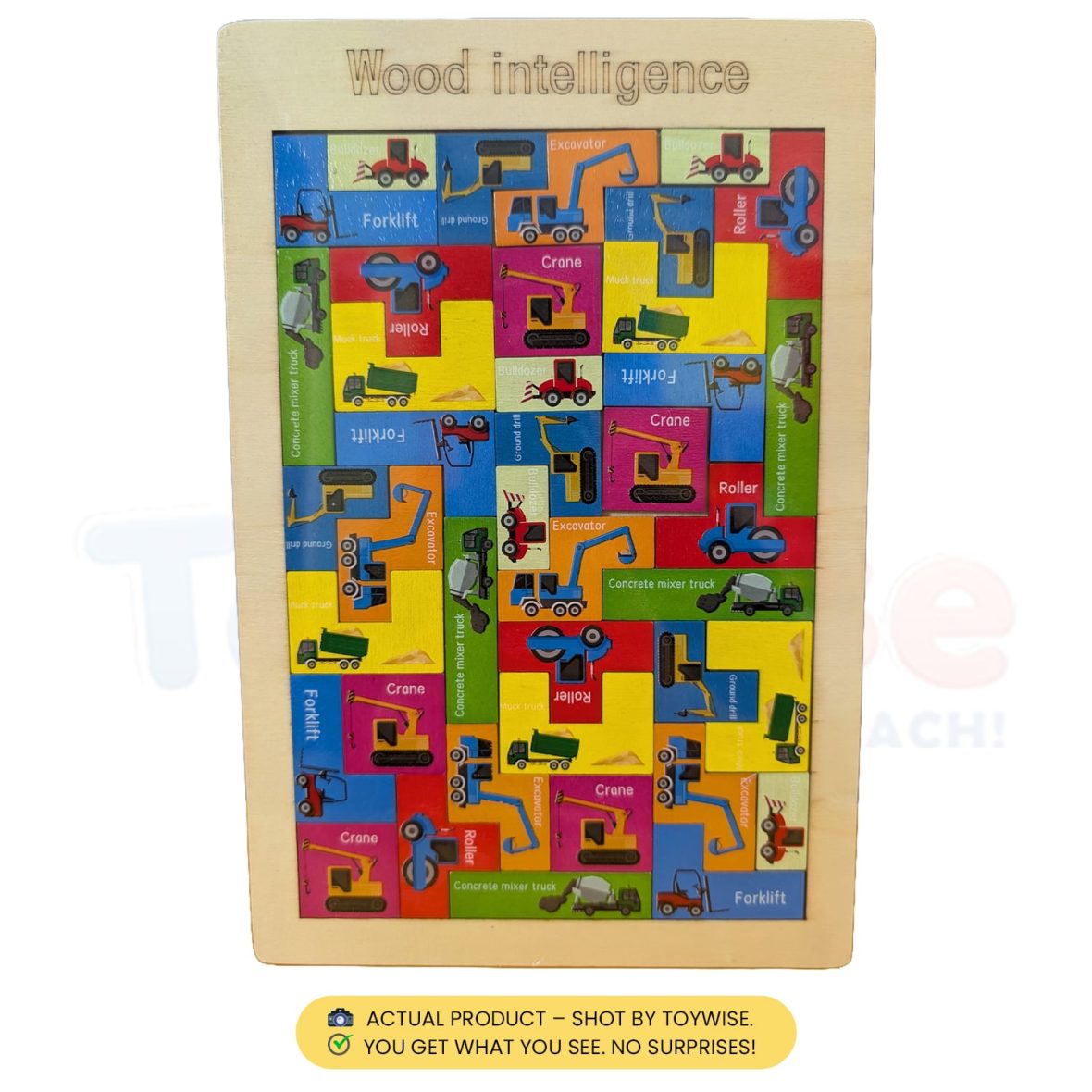 Montessori shape puzzle