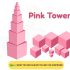 Montessori pink tower in Pakistan