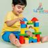 Wisdom Childhood Classic Wooden Building Blocks for toddlers, educational toy for kids 18 months+ from Toywise Pakistan.
