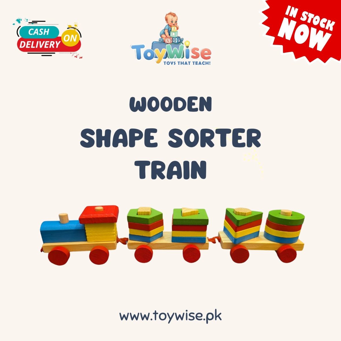 Wooden Train sorter