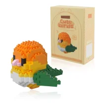 cute birds mini building blocks puzzle toy for kids