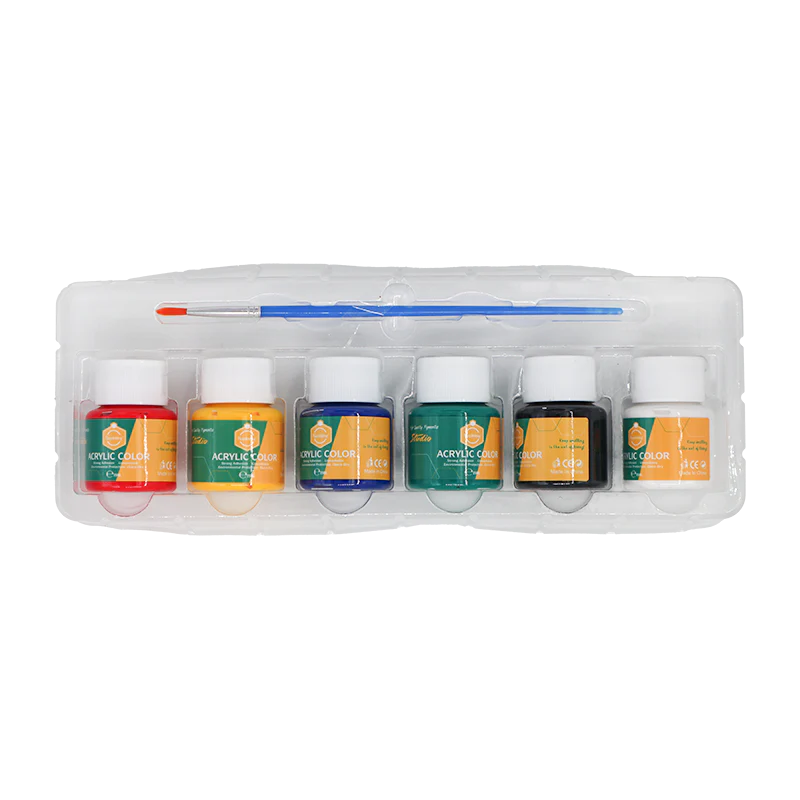 Acrylic Paint Set for Kids – 6 Colors