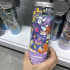 kids colorful jigsaw puzzle set in storage jar