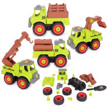 diy take apart construction truck toy for kids